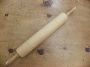 Wooden Rolling Pin for Pizza Crust